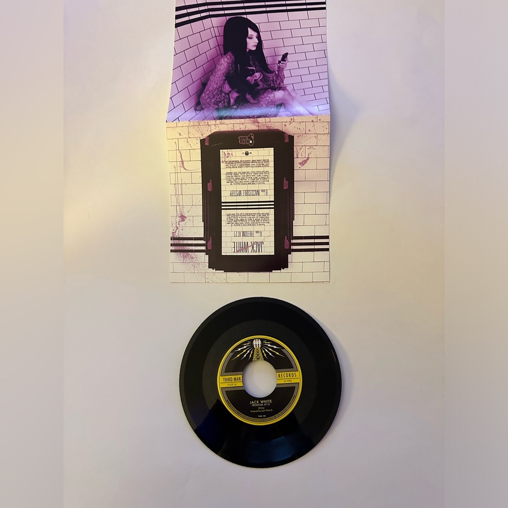 Jack White Freedom at 21 45 Record Sealed Inaccessible Mystery 2012 New